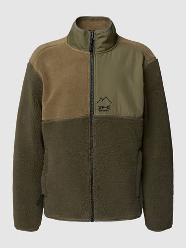 Superdry Jacke im Colour-Blocking-Design in Khaki