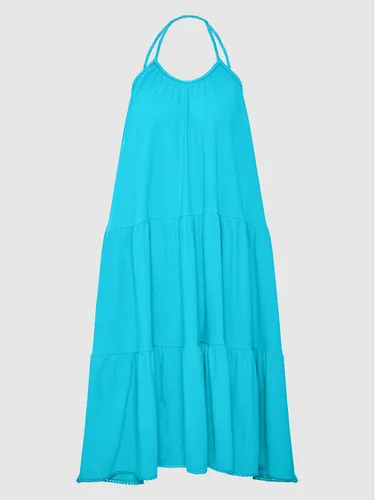 Superdry Kleid für den Alltag Vintage W8011100A Blau Relaxed Fit