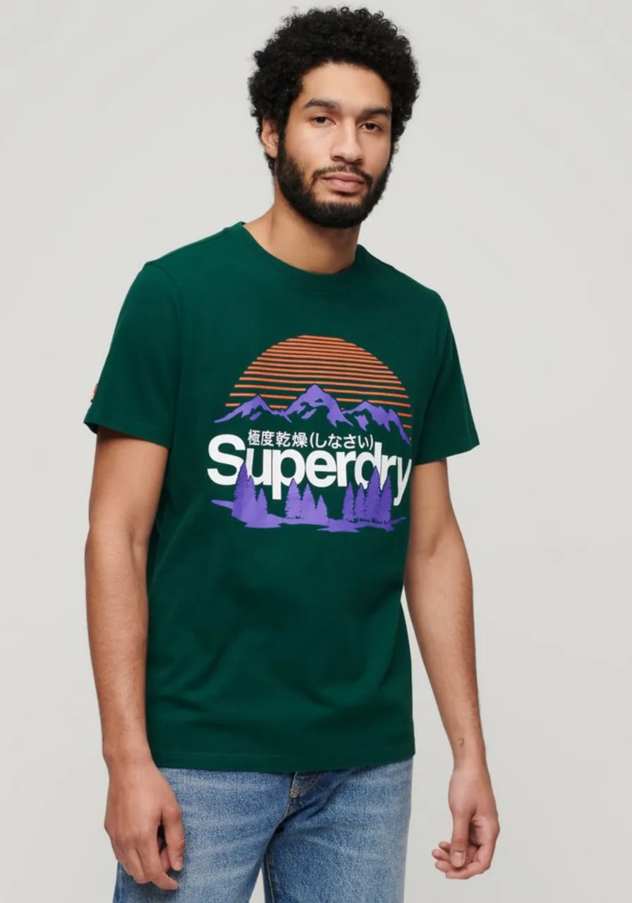 Superdry Kurzarmshirt SD-GREAT OUTDOORS NR GRAPHIC TEE
