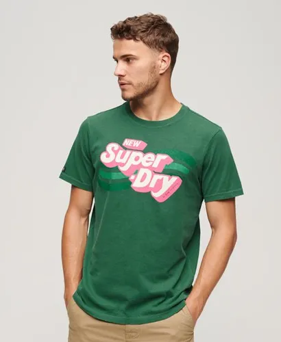 Superdry Men's Cooper 70er-Jahre-T-Shirt mit Retro-Logo