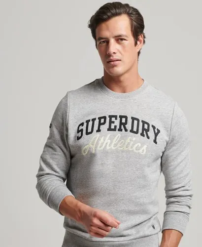 Superdry Men's Vintage Gym Athletic Sweatshirt Grau