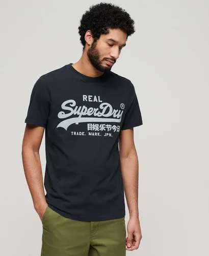 Superdry Men's Vintage Logo T-Shirt Marineblau