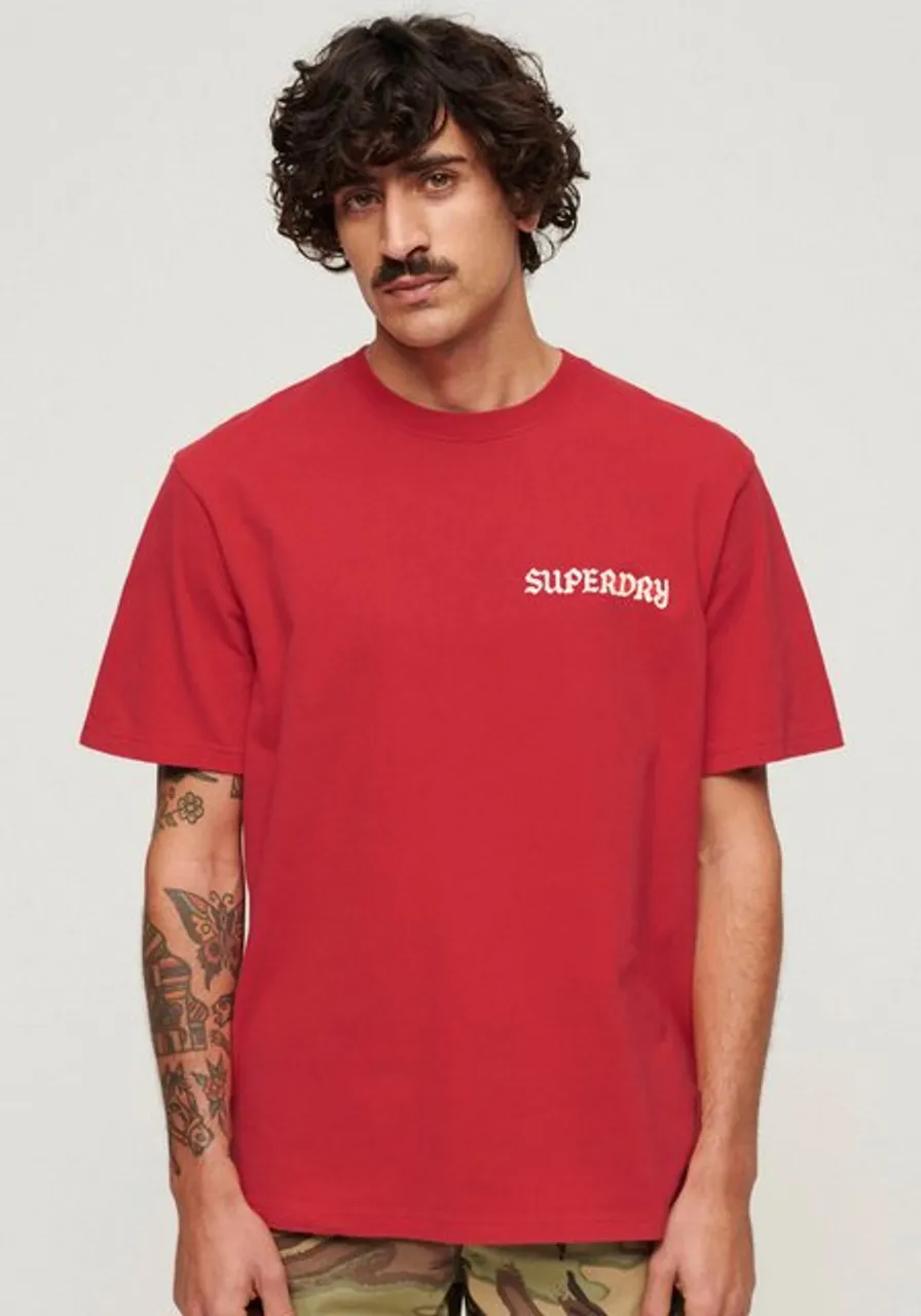 Superdry Print-Shirt SD-TATTOO GRAPHIC LOOSE T SHIRT