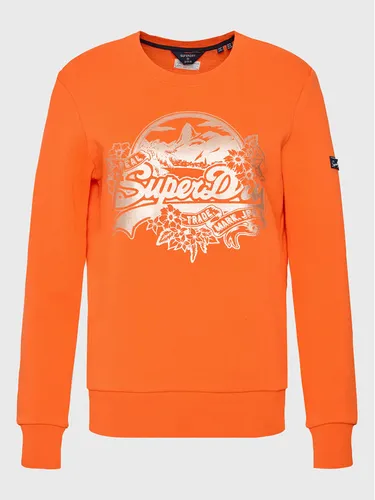 Superdry Sweatshirt Vintage W2011336A Orange Regular Fit