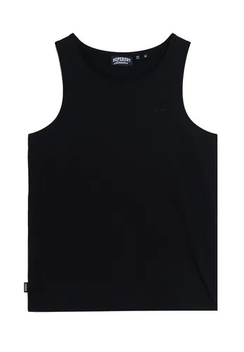 Superdry T-Shirt Superdry Tank Herren ESSENTIAL LOGO VEST UB Black