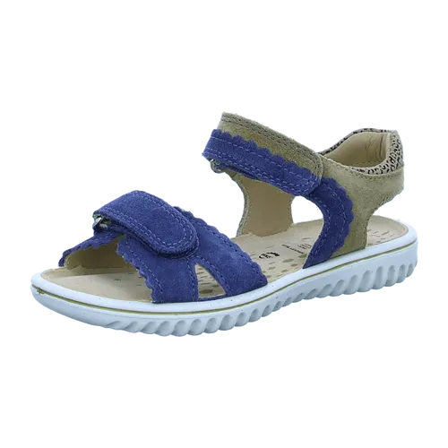 Superfit Sandale Leder  SPARKLE für Kinder, blau