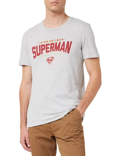 Superman Herren Mesupmsts100 T-Shirt