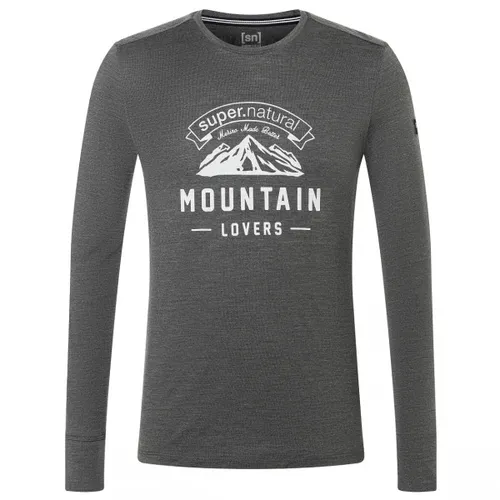super.natural - Mountain Lovers L/S - Longsleeve