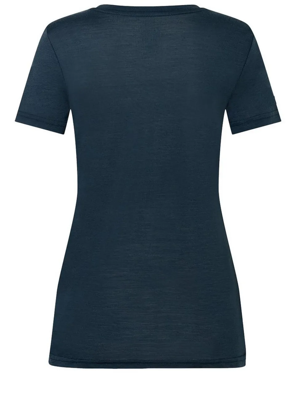 SUPER.NATURAL Print-Shirt Merino T-Shirt W GIPFELGLÜCK TEE wärmender Merino-Materialmix