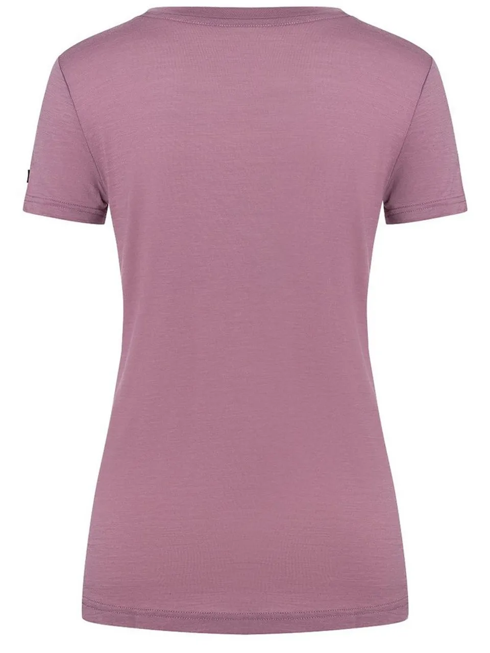 SUPER.NATURAL T-Shirt für Damen, Merino ARABESQUE Muster Print, casual