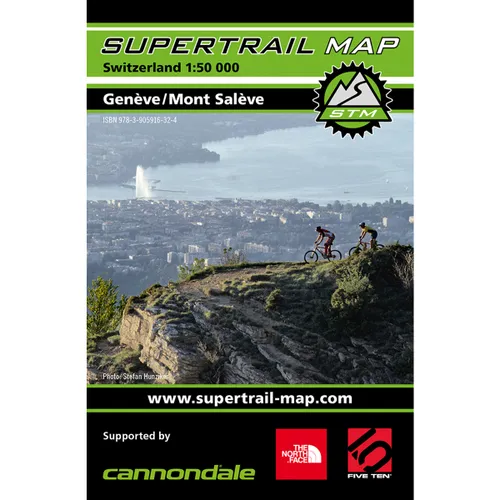 Supertrail Map Genève / Mont Salève - MTB