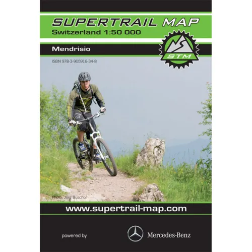 Supertrail Map Mendrisio - MTB