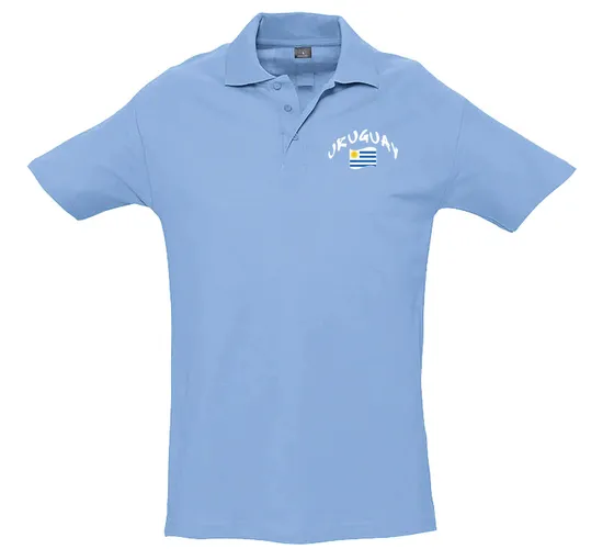 Supportershop Polo-Shirt Rugby Uruguay