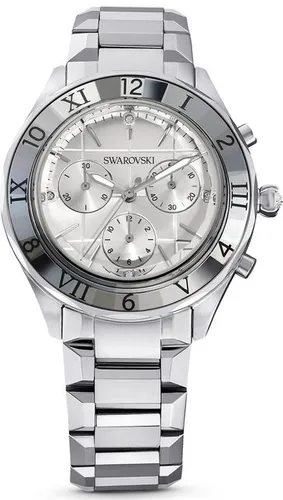 Swarovski Chronograph DEXTERA, 5641297, Armbanduhr, Quarzuhr, Damenuhr, Swarovski-Kristalle, Swiss Made