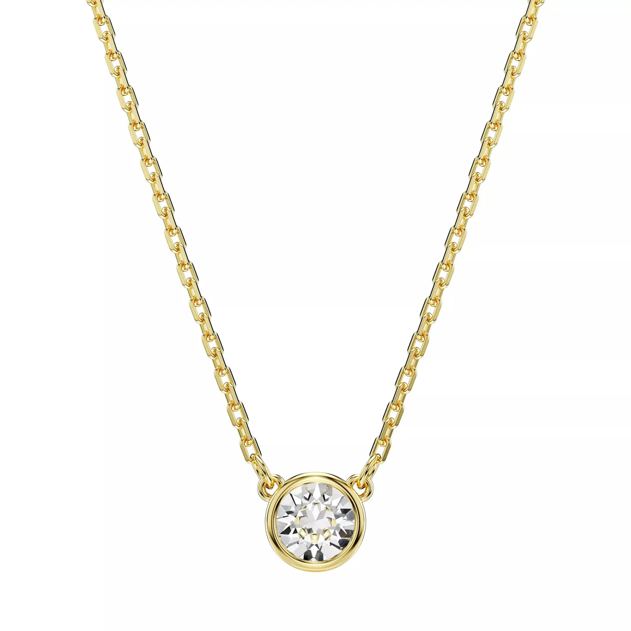 Swarovski Halskette - Imber pendant, Round cut - Gr. unisize - in Weiß - für Damen