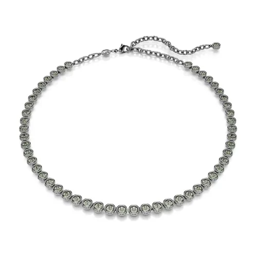 Swarovski Halskette - Swarovski Imber Graue Kette 5682593 - Gr. unisize - in Grau - für Damen