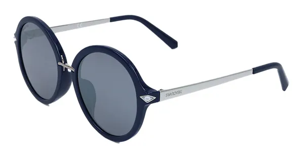 Swarovski SK0184D Asian Fit 90C Blaue Herren Sonnenbrillen