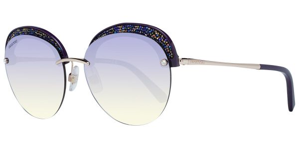 Swarovski SK0256 28Z Goldene Damen Sonnenbrillen