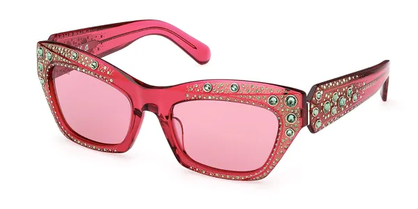 Swarovski SK0380 72S Pinke Damen Sonnenbrillen