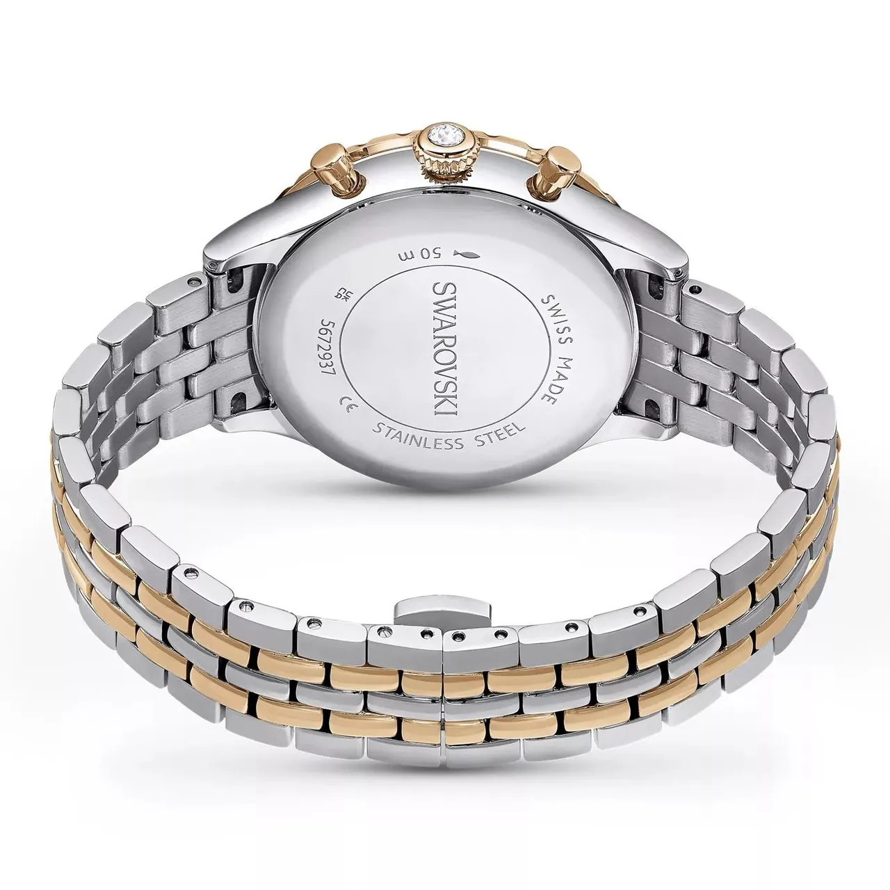 Swarovski Uhr - Swarovski Octea Chrono Damenuhr 5672937 - Gr. unisize - in Silber - für Damen