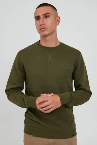 Sweatshirt BLEND "BLEND BLHARRO" Gr. M, grün (winter moss) Herren Sweatshirts