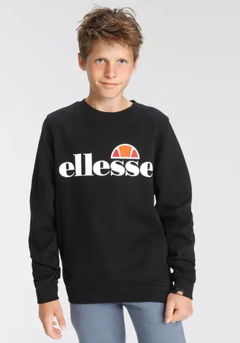 Sweatshirt ELLESSE "für Kinder" Gr. 140/146 (10/11), schwarz Kinder Sweatshirts