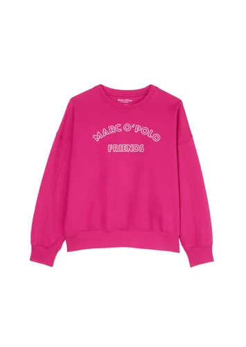 Sweatshirt MARC O'POLO "mit weicher Innenseite" Gr. 176, pink Mädchen Sweatshirts