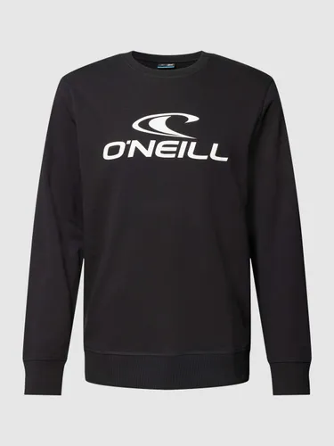 Sweatshirt mit Logo-Print Modell 'CREW'