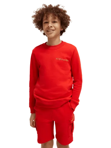 Sweatshirt mit normaler Passform - Größe 8 - Multicolor - Junge - Sweatshirthirt - Scotch & Soda