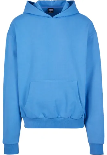 Sweatshirt URBAN CLASSICS "Urban Classics Herren Ultra Heavy Hoody" Gr. M, blau (horizonblue) Herren Sweatshirts