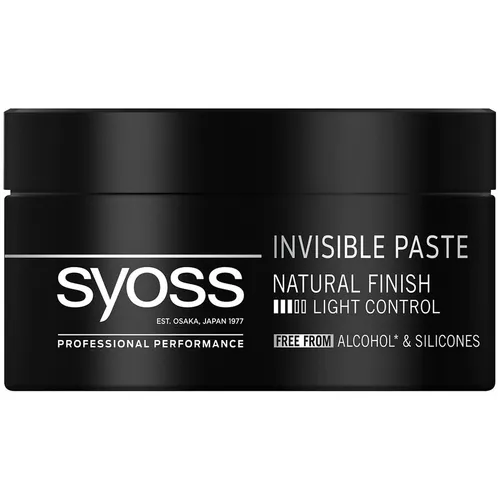 syoss - Invisible Paste Haarwachs & -creme 100 ml Herren