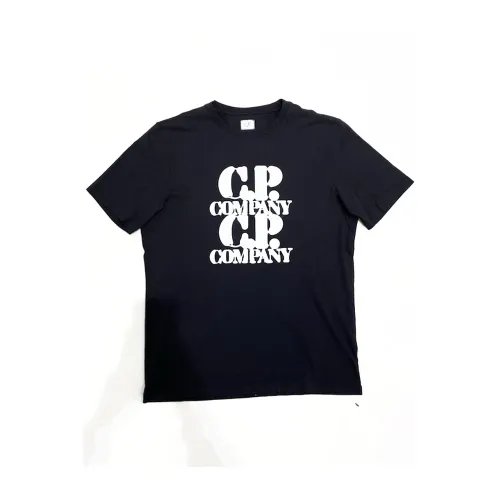 T-Shirt aus Baumwolle mit Grafikdruck C.p. Company