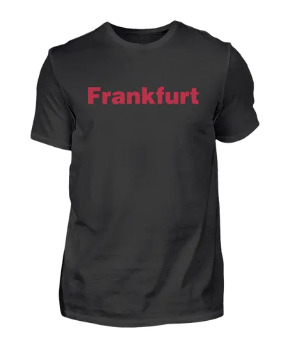 T-Shirt Frankfurt Schwarz