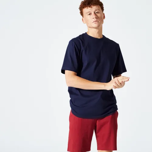T-Shirt Herren - Essentials 500 dunkelblau