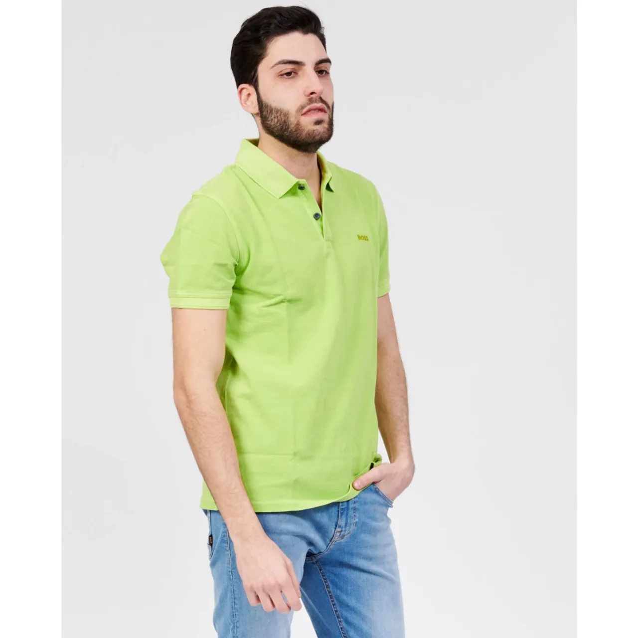 Hugo Boss BOSS Herren Prime Slim-Fit Poloshirt aus Baumwoll-Piqué  50468576/00 - Preise vergleichen