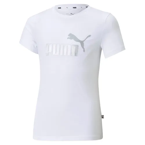 T-Shirt METALLIC LOGO in weiß