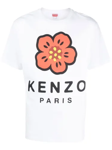 T-Shirt mit Boke Flower-Print