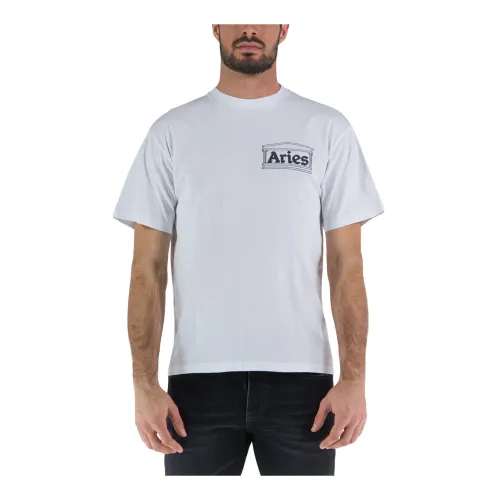 T-Shirt mit Grafischem Druck Aries