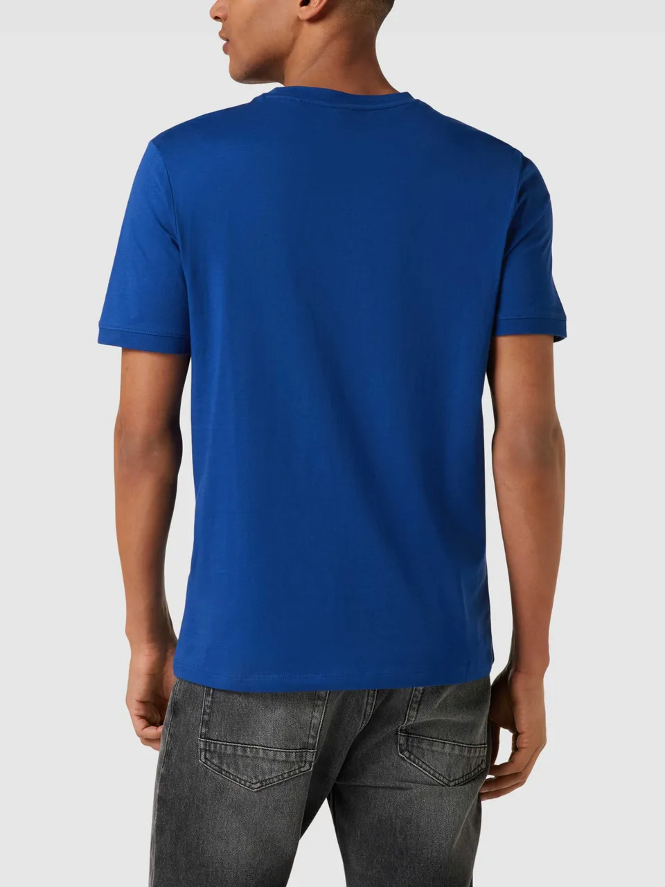 T-Shirt mit Label-Patch Modell 'Diragolino'