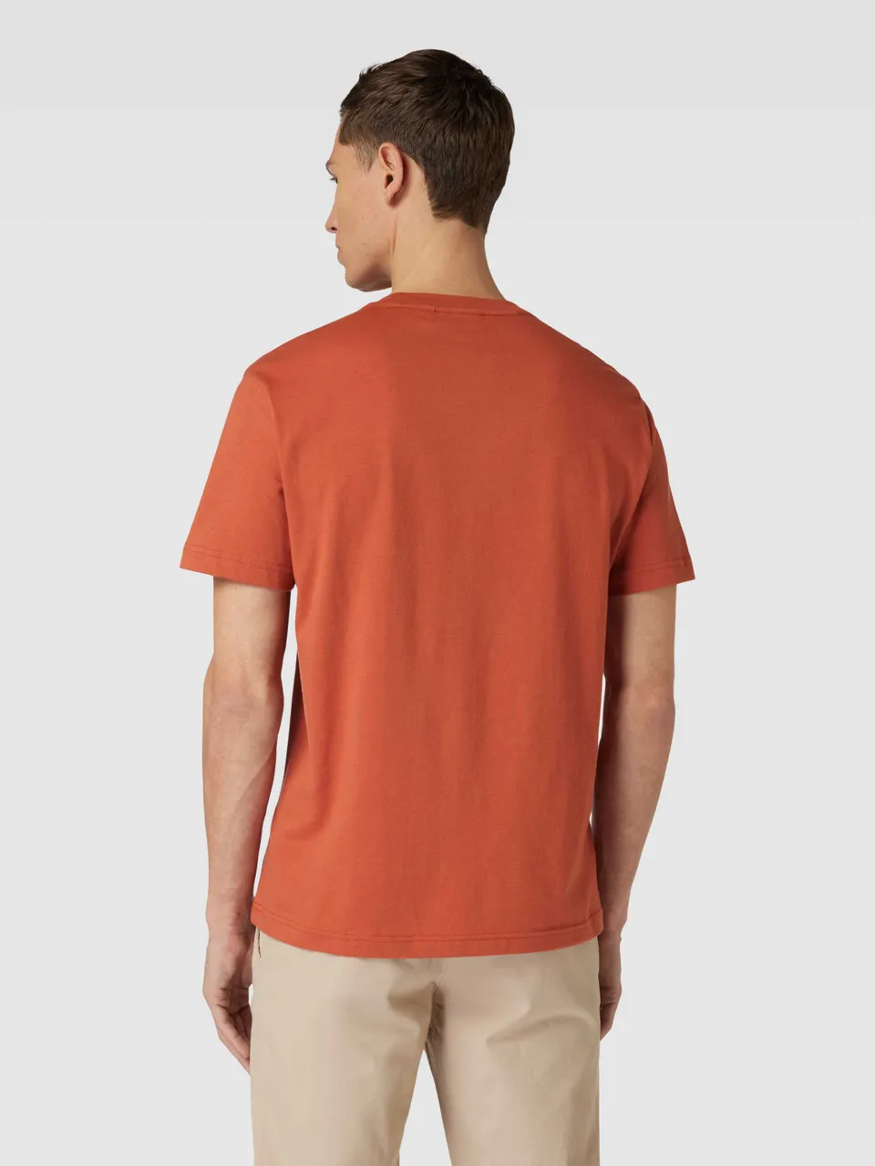 T-Shirt mit Label-Print Modell 'CAMO'