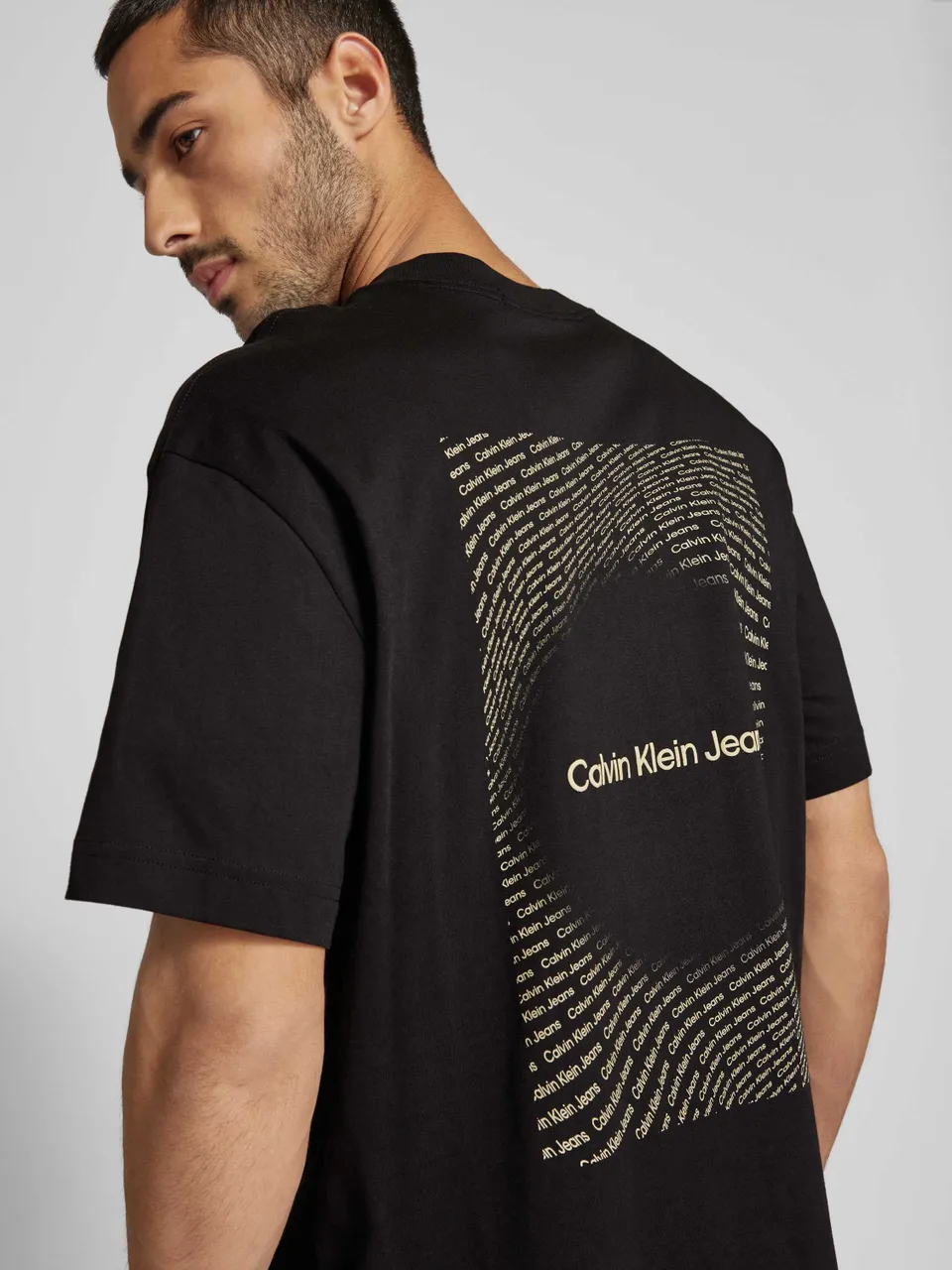 T-Shirt mit Label-Print Modell 'SQUARE FREQUENCY'