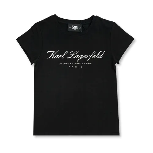 T-Shirt mit Logo Karl Lagerfeld