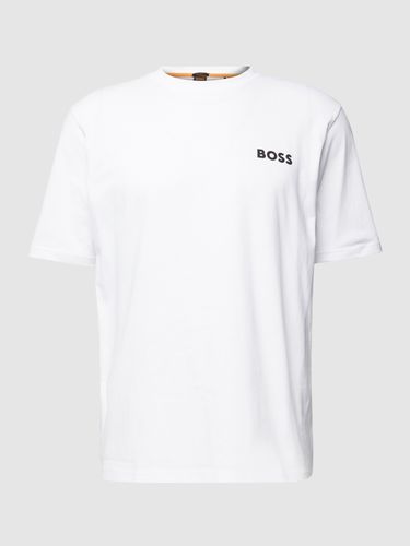 T-Shirt mit Logo-Print Modell 'Teeback'
