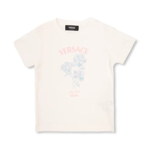 T-Shirt mit Logo Versace