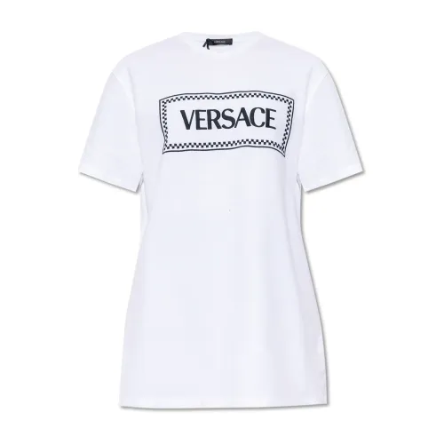 T-Shirt mit Logo Versace