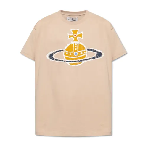 T-Shirt mit Logo Vivienne Westwood