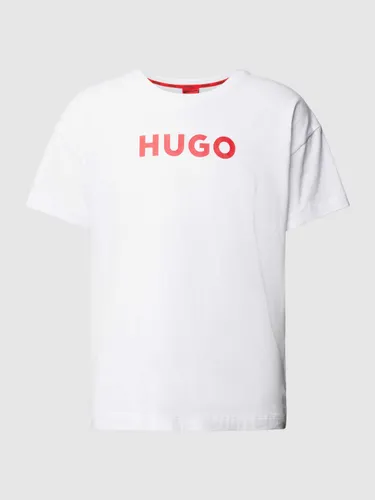 T-Shirt mit Statement-Print Modell 'HERO'