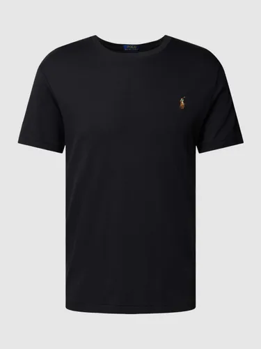 T-Shirt mit Streifenmuster Modell 'PIMA'