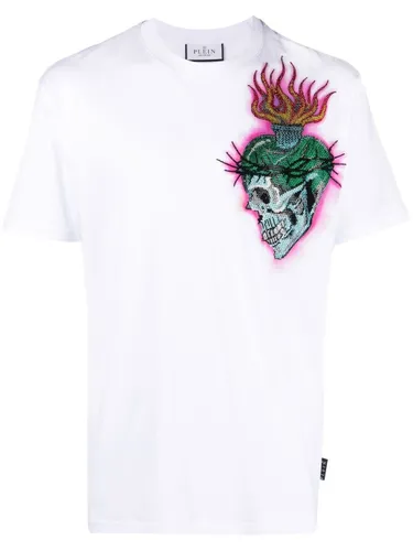T-Shirt mit Tattoo-Print