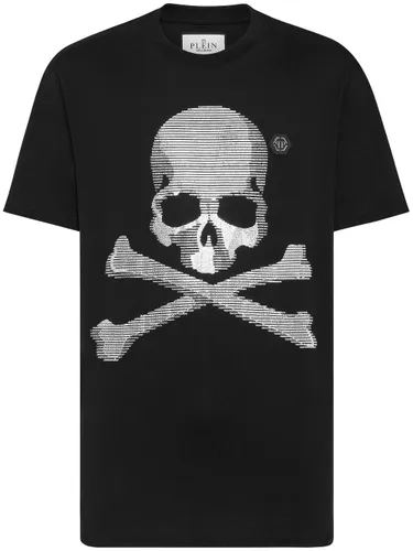T-Shirt mit Totenkopf-Print